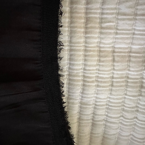 Ramy Brook Drop-Waist Dress with Sheer Sleeve Inserts - Size S - Picture 9 of 11